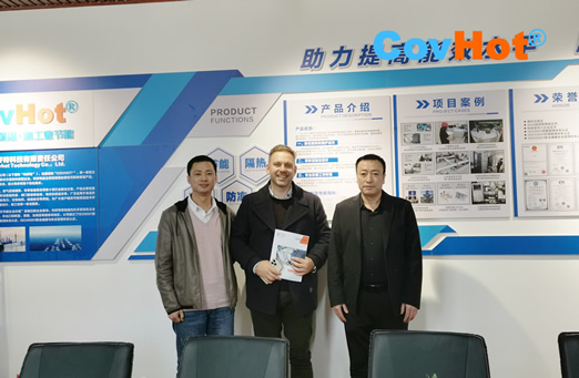 科好特公司迎接俄羅斯客戶參觀考察，洽談合作